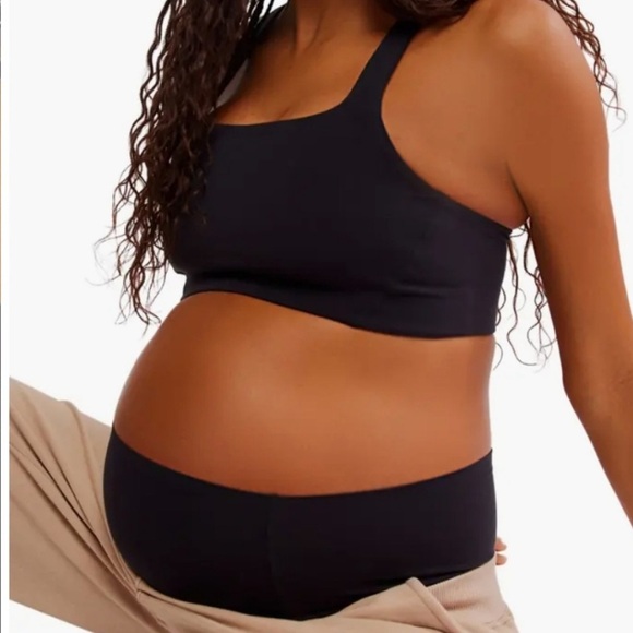 FP Movement x Hatch Never Better Square Neck Bra Black Size SM $68 Retail NWT - Picture 2 of 4